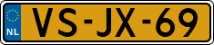 License plate of the Netherlands, Light Commercial Vehicles (1994 system)
