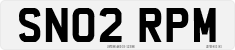 License plate of the United Kingdom, 2001 year system
