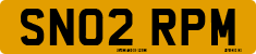 License plate of the United Kingdom, 2001 year system