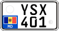 License plate of Moldova, Cars (2015)