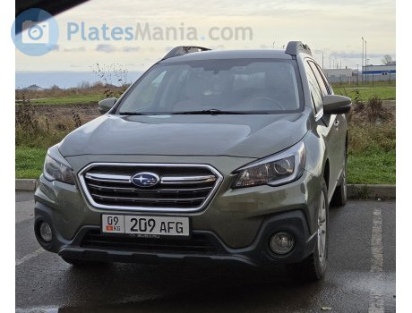 09 209 AFG, Subaru Outback