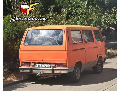 B 8742 CC, Volkswagen Transporter