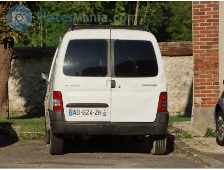 AD-624-ZH, Peugeot Partner