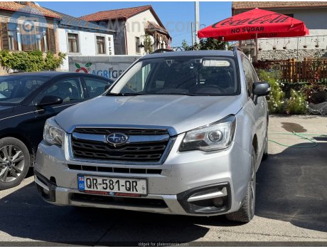 QR-581-QR, Subaru Forester