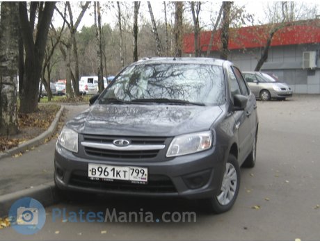 в961кт799, Lada (VAZ) 2191 Granta