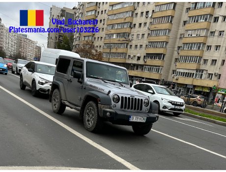 B 09 KDK, Jeep Wrangler