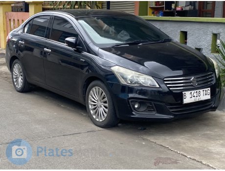 B 1418 TAG, Suzuki Ciaz