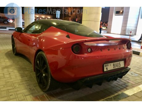 N 91415, Lotus Evora