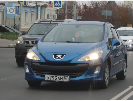 в793ам57, Peugeot 308