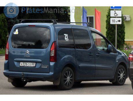н326со68, Citroёn Berlingo