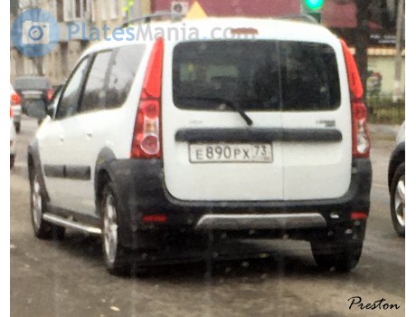 е890рх73, Lada (VAZ) Largus