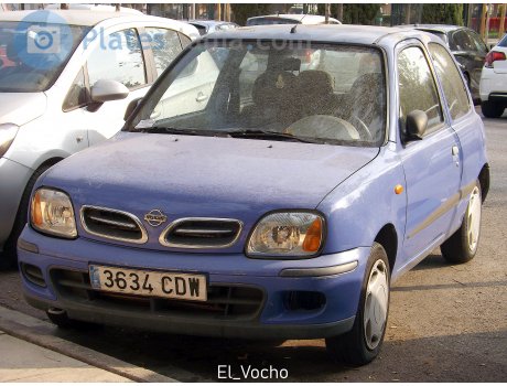 3634 CDW, Nissan Micra