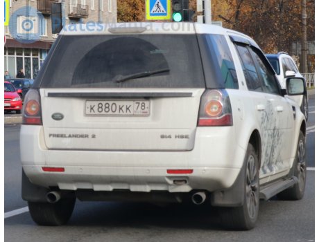к880кк78, Land Rover Freelander