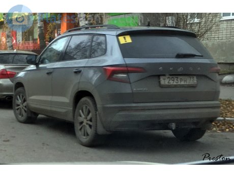 т293рн73, Skoda Karoq