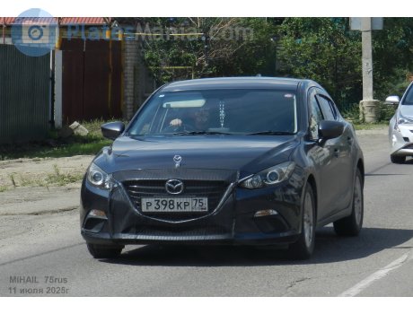 р398кр75, Mazda Axela