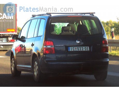 IC 033-OE, Volkswagen Touran