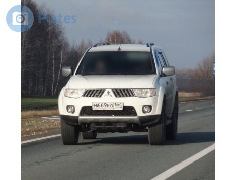 м669ко164, Mitsubishi Pajero Sport