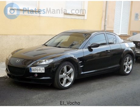 0070 FLY, Mazda RX-8