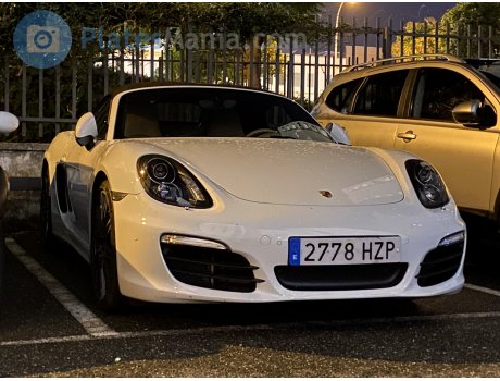 2778 HZP, Porsche Boxster