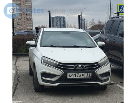 а417ар163, Lada (VAZ) Vesta