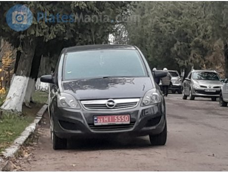 03 HI 5550, Opel Zafira