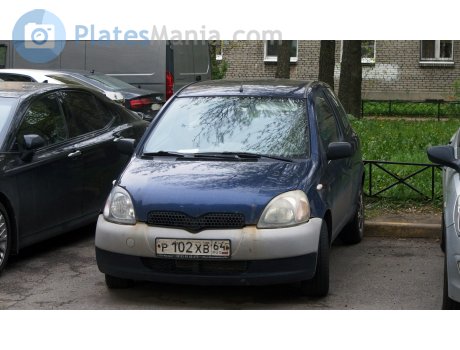 р102хв64, Toyota Yaris