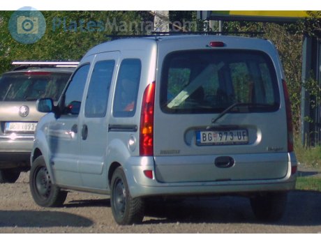 BG 973-UF, Renault Kangoo