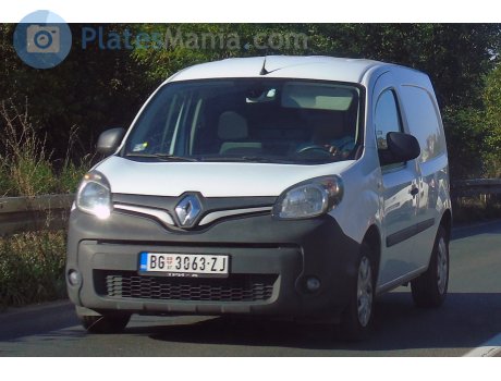 BG 3063-ZJ, Renault Kangoo