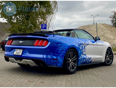 KA 0403 BI, Ford Mustang