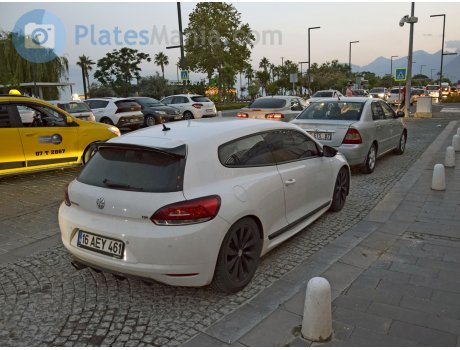 16 AEY 461, Volkswagen Scirocco
