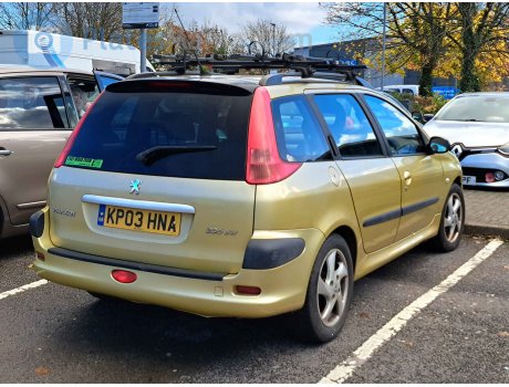 KP03 HNA, Peugeot 206