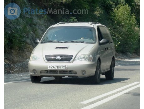 е247ем193, Kia Carnival
