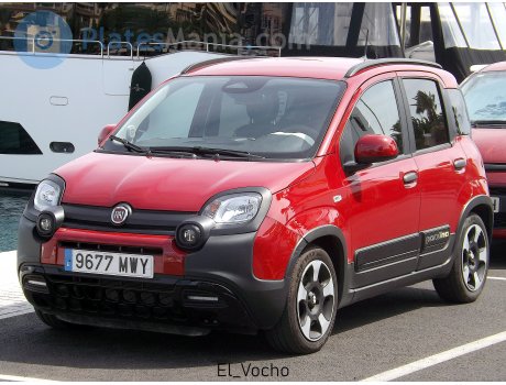 9677 MWY, FIAT Panda