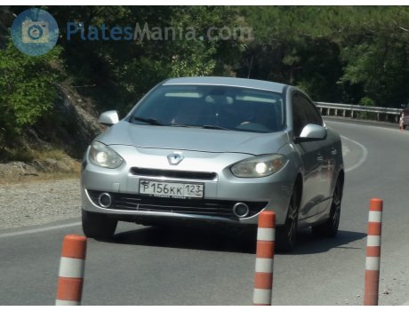 р156кк123, Renault Fluence