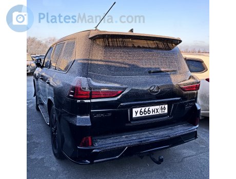 у666нх66, Lexus LX