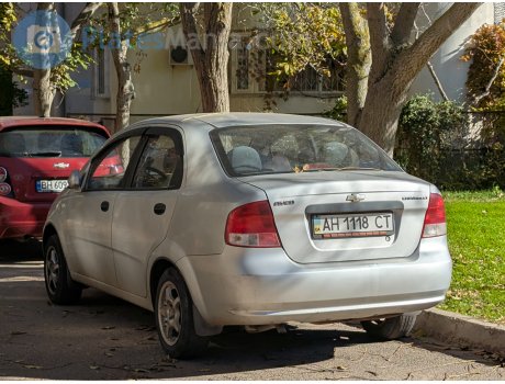 AH 1118 CT, Chevrolet Aveo