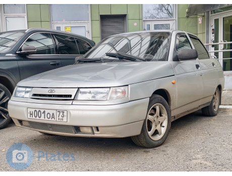 н001оа73, Lada (VAZ) 2110