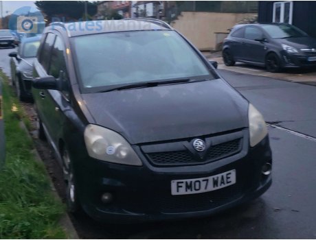 FM07 WAE, Vauxhall Zafira