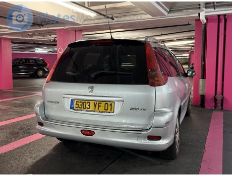 5303 YF 01, Peugeot 206