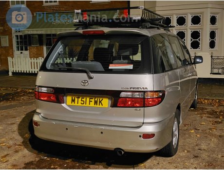 MT51 FWK, Toyota Previa