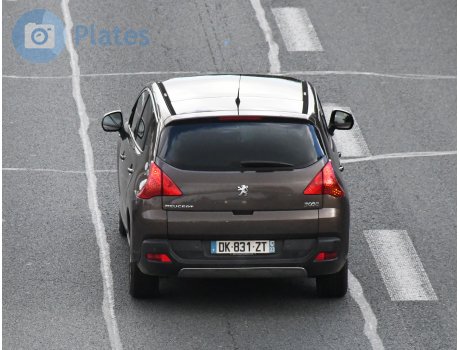 DK-831-ZT, Peugeot 3008