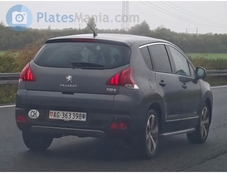 AG 363398, Peugeot 3008