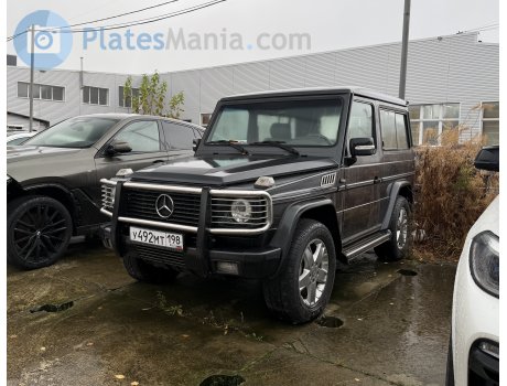 у492мт198, Mercedes-Benz G-Klasse
