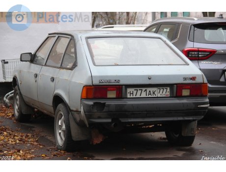 н771ак777, Moskvich (AZLK) 2141