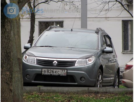 в826кс77, Renault Sandero