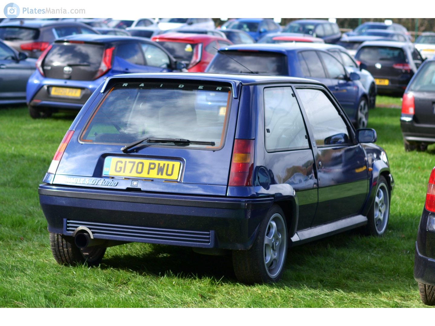 G170PWU, Renault 5 2nd gen Supercinq 3-door Hatch (C40), 1984–1996