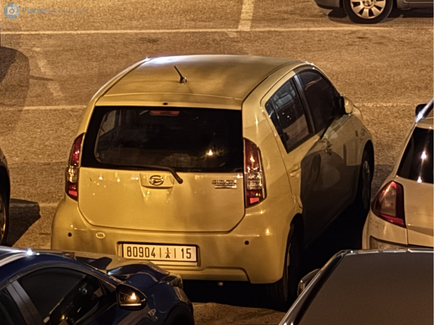 80904|أ|15, Daihatsu Sirion 2nd gen (M300; Global-market), 2004–2015