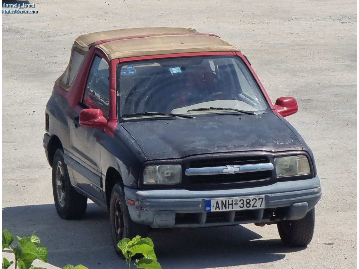 ANH-3827, Chevrolet Tracker 2nd gen Convertible (FT/GT), 1998–2004