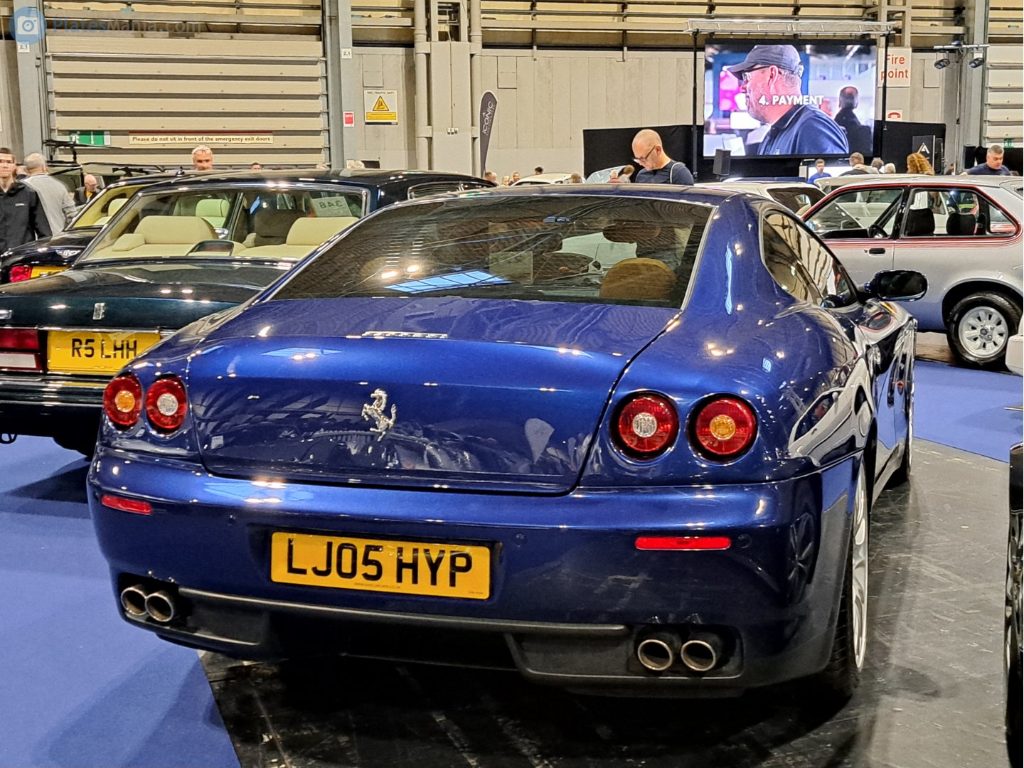 LJ05HYP, Ferrari 612 1st gen Scaglietti (F137), 2004–2011