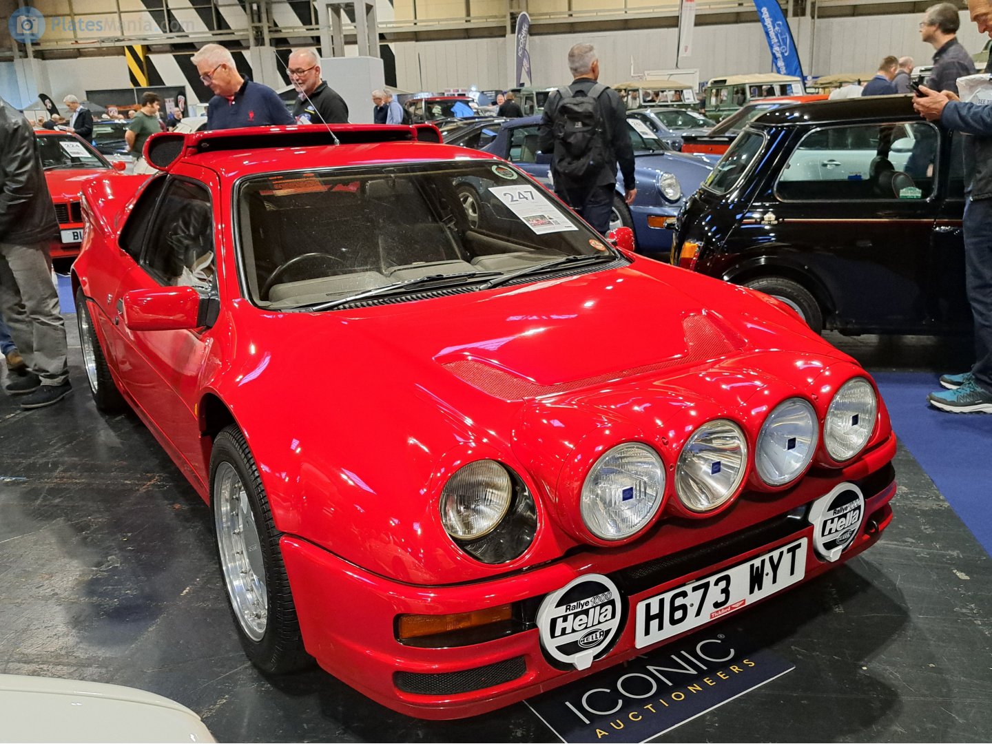 H673WYT, Ford RS200 1st gen, 1984–1986